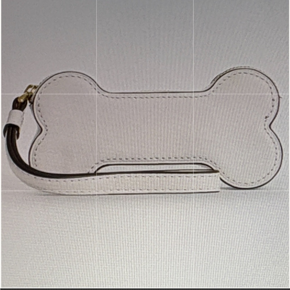 🎃🦴🦇 COACH BONE COIN CASE 🎃🦴🦇 NWT 🎃🦴🦇 - Picture 4 of 8